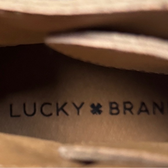 Lucky Brand Size 10 Women’s Leather Tan Heeled Booties. - Picture 15 of 16